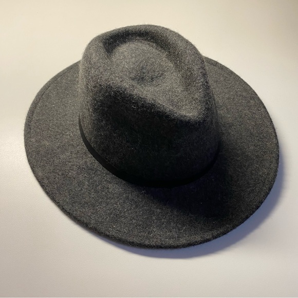 WOOL FEDORA - HEATHERED BLACK GOODFELLOW AND CO. - Picture 3 of 7